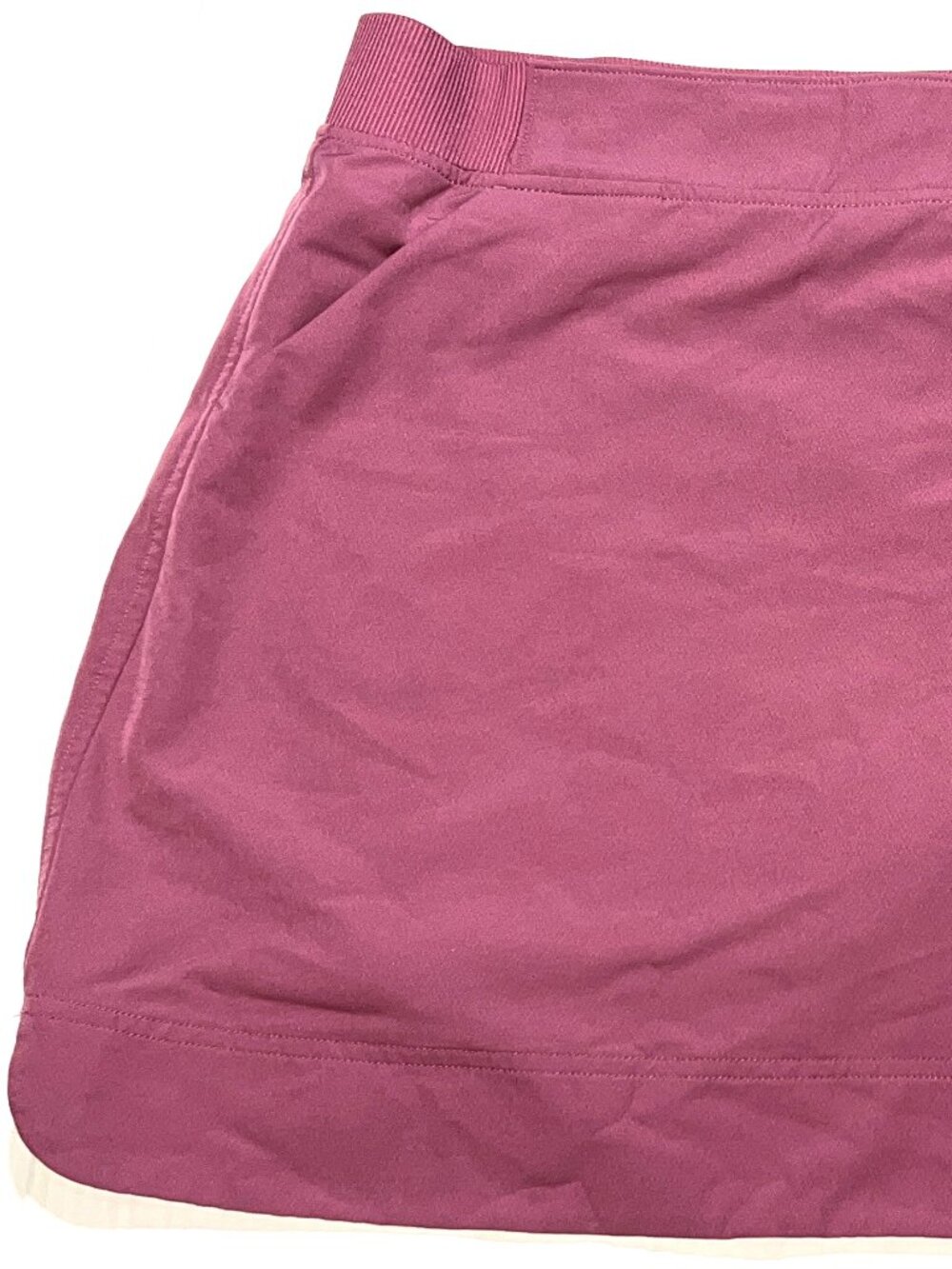 32 Degrees Cool Mauve Athletic Stretch Skort Skirt Built-in Shorts Pockets XL